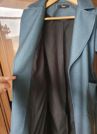 Пальто довге sienna (італія) розмір s (підходить на s-l)4 фото
