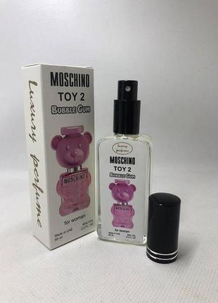 Парфюмированная вода moschino toy 2 bubble gum (москино баббл гамм) 65 мл