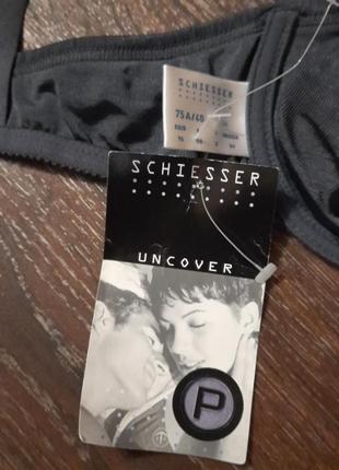 Брендовый новый мягкий бюстгалтер р.75 a от schiesser uncover, просвечивает, косточки4 фото