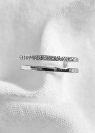 Кольцо серебро 925 проба минимализм2 фото
