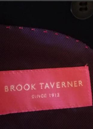 Brook taverner шикарний брендовий  піджак темно синього кольору подарунок6 фото