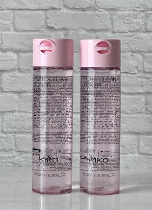 Тоник kiko milano pure clean toner! тонер kiko