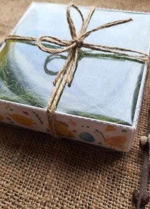 Пасхальный подарочный набор натурального мыла. подарок на пасху. натуральная...