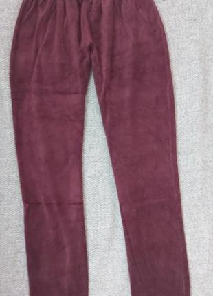Бордовые штани "esmara"3 фото
