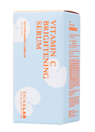 Сыворотка с витамином с skin lab vitamin c brightening serum 30 мл5 фото