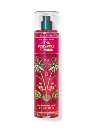 Парфюмированный спрей (мист) для тела Bath And Body Works pink pineapple sunrise