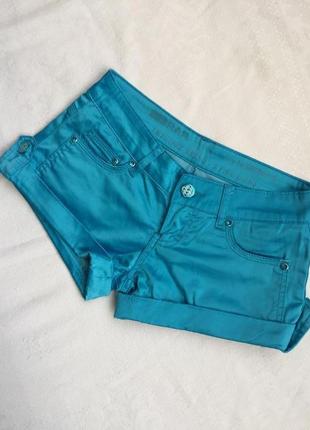 Шорти жіночі легкі атласні стреч s (44)