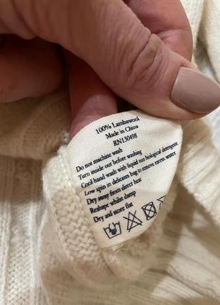 Брендовый шерстяной джемпер свитер jack wills стиль ralph lauren 5