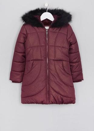 Куртка пальто пуховик для девочки оригинал маталлан matalan