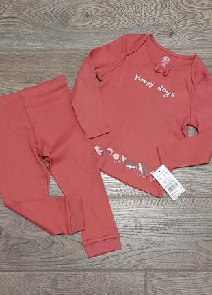 Домашний костюм/пижама fred&amp;flo на возраст 18-24 мес.