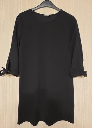 Черное платье terranova, размер xs.1 фото