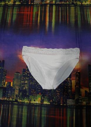 Белые трусы трусики m&s xl xxl эротические сексуальные стринги бикини шорты бразилианы кружевные2 фото