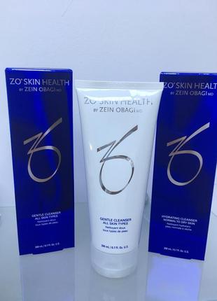 Очищуючий гель для обличчя zein obagi для жирної,норм,шкіри} exfoliating cleanser zo