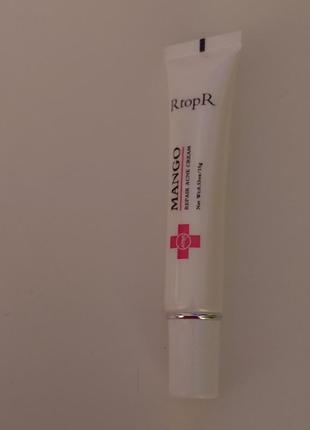 Крем від акне, вугрів, висипок rtopr mango repair acne cream, крем для обличчя2 фото