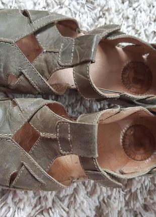 Мега комфортные кожаные босоножки/сандали ,josef seibel3 фото