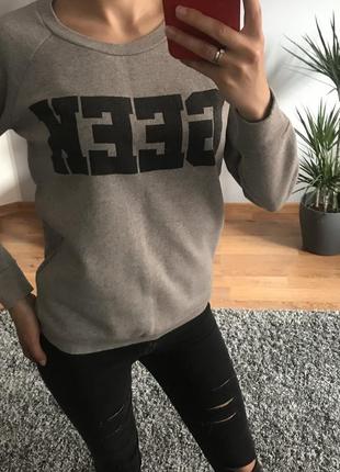 Світшот батник батнік кофта geek 65% cotton s/m