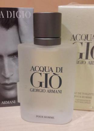 Туалетна вода giorgio armani acqua di gio 100 мл