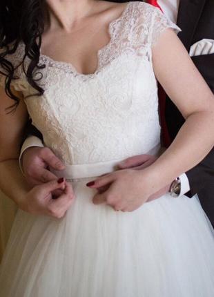 Сукня весільна. свадебное платье.7 фото