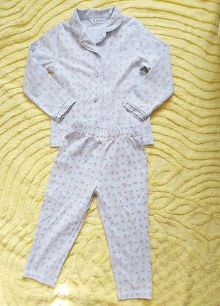 Піжама mango 3-4 роки з квітами