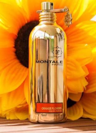 Парфюмированная вода тестер унисекс montale orange flowers монталь оранж флаверс 100 мл