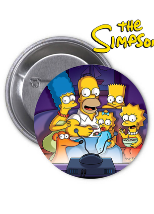 Значок the simpsons сімпсони