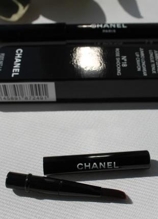 Стойкая помада-карандаш для губ chanel le rouge crayon de couleur2 фото