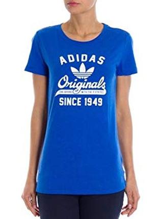 Красива літня яскрава футболка з надписьями adidas univ tee1 фото