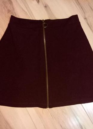 Базовая юбка с молнией3 фото