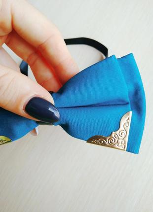 Распродажа! красивая мужская бабочка галстук унисекс стильная с металлическими уголками3 фото
