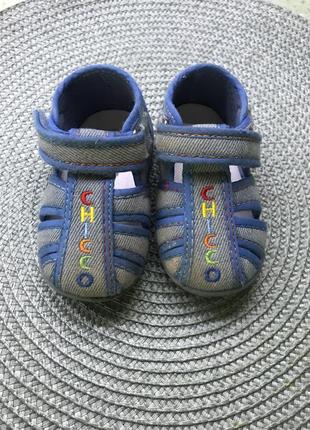 Chicco тапочки сандалі