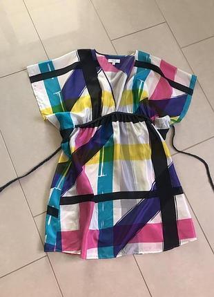 Шовкова туніка стильна модна дорогий бренд snob розмір l