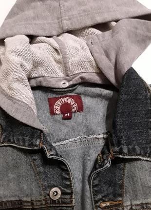 Фирменная джинсовые куртка6 фото