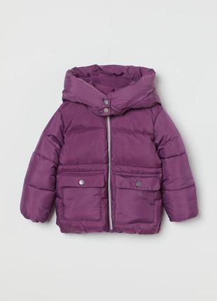 Куртка утепленная  с капюшоном 🏷️98,🏷️104