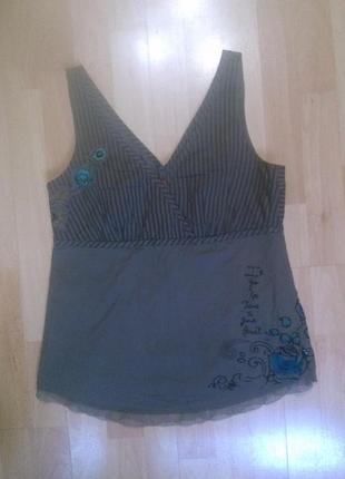 Фирменная майка блузка