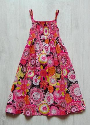 George. размер 6-7 лет. яркий летний сарафан для девочки