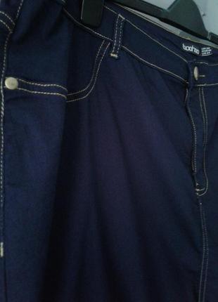 👑стрейчевые эластичные джинсы высокая посадка р.28/58-60✔туника в подарок❗❗❗✔👑2 фото
