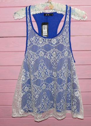 Ажурна майка, р. s