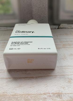 Шампунь 4%  сульфатний для волосся the ordinary sulphate 4% cleanser5 фото