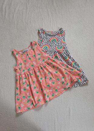 Платье для девочки 2,3 года (2 шт)