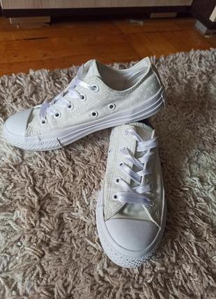 Кеди converse в горошок2 фото