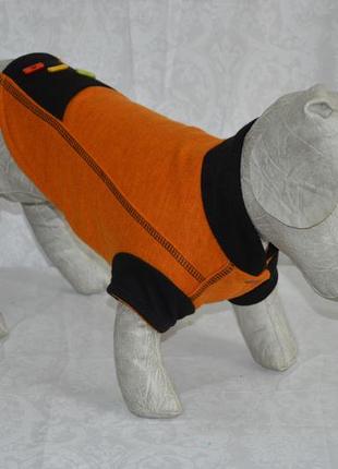 Куртка для собак трикотаж оранжевый