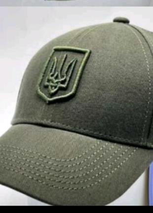 Бейсболка хакi з вишивкою ( объемна) герб