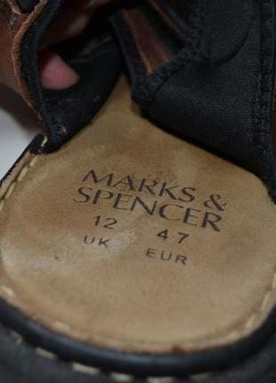 Marks & spencer m&s 46-47р сандалии кожаные. оригинал босоножки3 фото