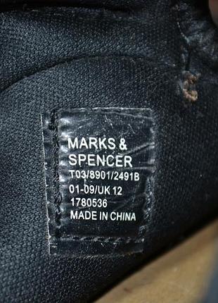 Marks & spencer m&s 46-47р сандалии кожаные. оригинал босоножки8 фото