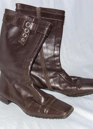 Тренд. сапоги демисезонные низкий ход, германия.