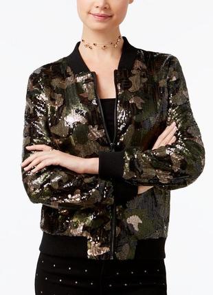 Бомбер куртка мілітарі актуальний river island 12