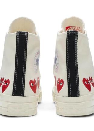 Кеди converse x comme des garsons3 фото