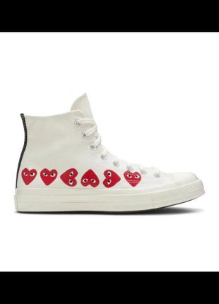 Кеди converse x comme des garsons5 фото