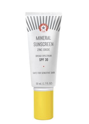 Сонцезахисний крем first aid beauty - weightless liquid mineral sunscreen spf 303 фото