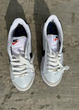 Blazer low white4 фото